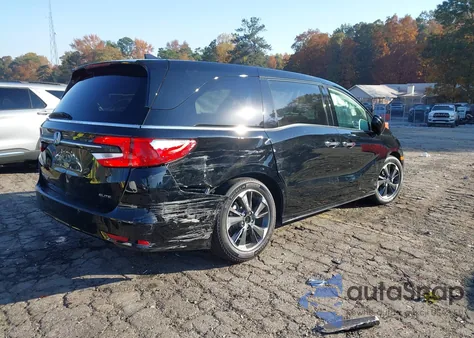 2022 Honda Odyssey Elite из США, поврежденный, VIN 5FNRL6H97NB026916